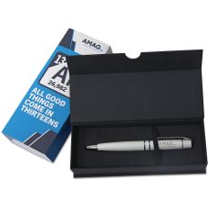 Ball pen in folding case